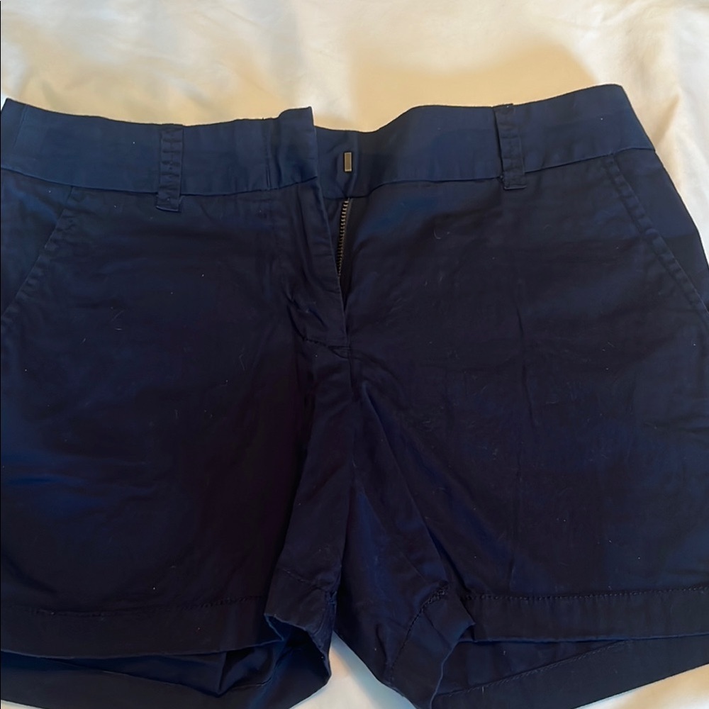J. Crew Blue Bermuda Shorts Tailored Fit